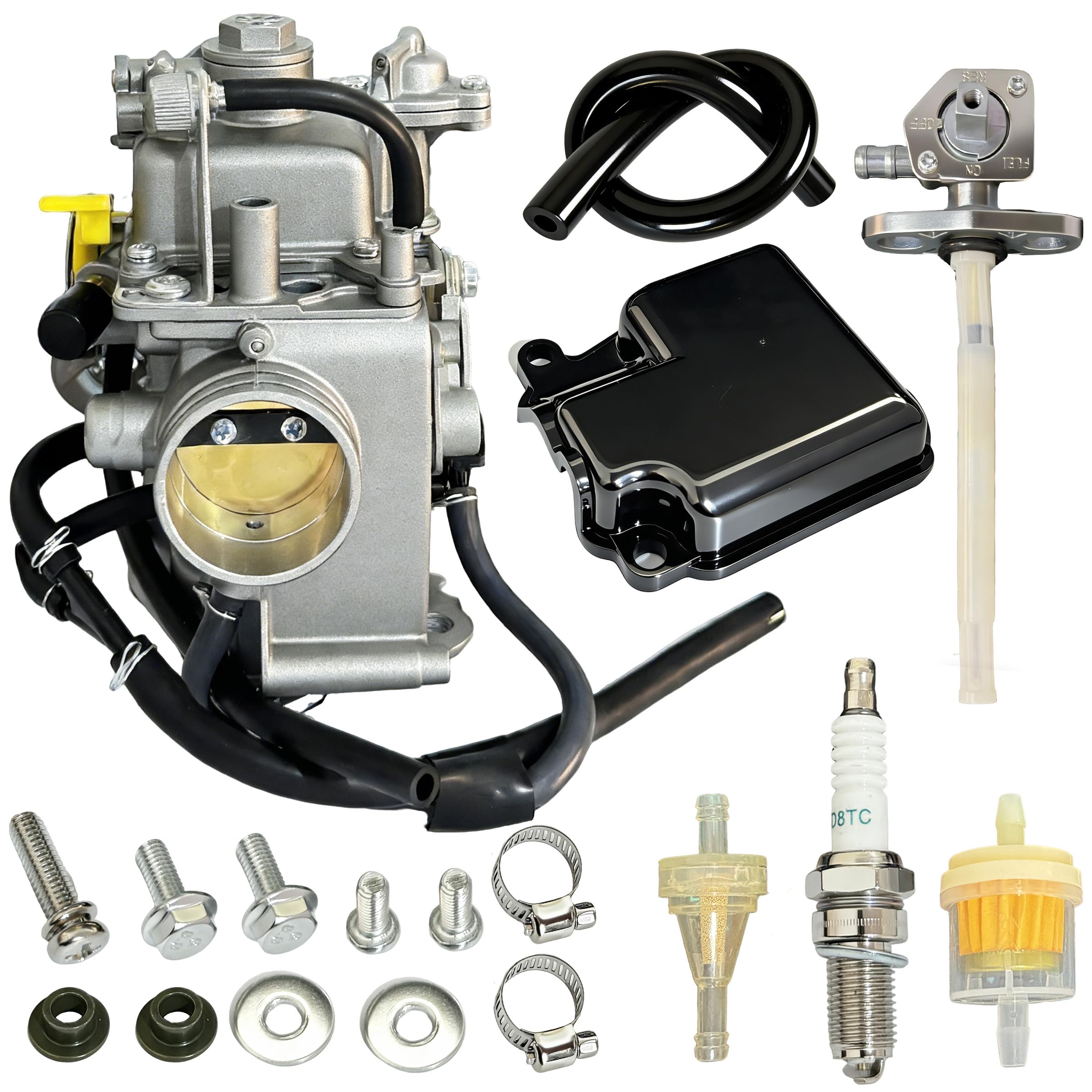 HaPPy!1〜4 Amazon.com: TRX400EX Carburetor Fit for Honda 1999-2014 TRX400EX
